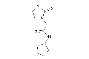 N-cyclopentyl-2-(2-ketothiazolidin-3-yl)acetamide
