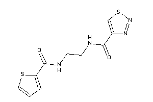 Image of N-[2-(2-thenoylamino)ethyl]thiadiazole-4-carboxamide