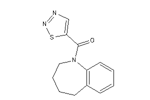 2,3,4,5-tetrahydro-1-benzazepin-1-yl(thiadiazol-5-yl)methanone