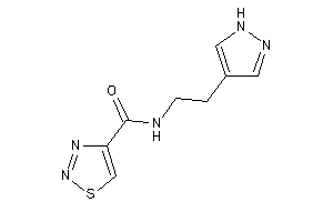 N-[2-(1H-pyrazol-4-yl)ethyl]thiadiazole-4-carboxamide