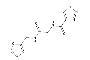 N-[2-(2-furfurylamino)-2-keto-ethyl]thiadiazole-4-carboxamide