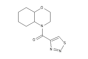 Image of 2,3,4a,5,6,7,8,8a-octahydrobenzo[b][1,4]oxazin-4-yl(thiadiazol-4-yl)methanone