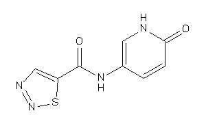 N-(6-keto-1H-pyridin-3-yl)thiadiazole-5-carboxamide