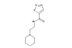 N-(2-piperidinoethyl)thiadiazole-5-carboxamide