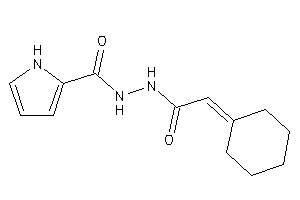 Image of N'-(2-cyclohexylideneacetyl)-1H-pyrrole-2-carbohydrazide