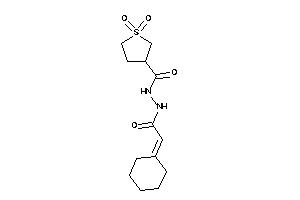N'-(2-cyclohexylideneacetyl)-1,1-diketo-thiolane-3-carbohydrazide