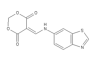 5-[(1,3-benzothiazol-6-ylamino)methylene]-1,3-dioxane-4,6-quinone