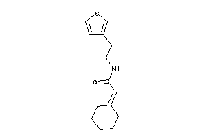 Image of 2-cyclohexylidene-N-[2-(3-thienyl)ethyl]acetamide