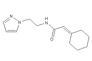 Image of 2-cyclohexylidene-N-(2-pyrazol-1-ylethyl)acetamide