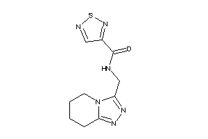 N-(5,6,7,8-tetrahydro-[1,2,4]triazolo[4,3-a]pyridin-3-ylmethyl)-1,2,5-thiadiazole-3-carboxamide