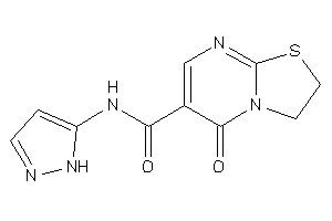 5-keto-N-(1H-pyrazol-5-yl)-2,3-dihydrothiazolo[3,2-a]pyrimidine-6-carboxamide