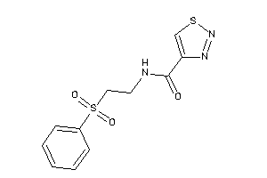 Image of N-(2-besylethyl)thiadiazole-4-carboxamide
