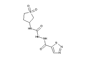 1-(1,1-diketothiolan-3-yl)-3-(thiadiazole-5-carbonylamino)urea
