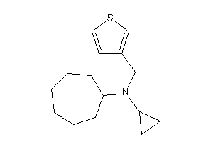 Cycloheptyl-cyclopropyl-(3-thenyl)amine