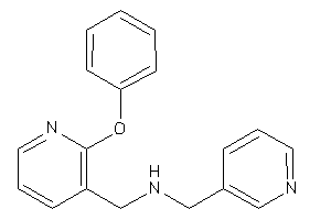 (2-phenoxy-3-pyridyl)methyl-(3-pyridylmethyl)amine