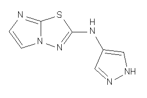Image of Imidazo[2,1-b][1,3,4]thiadiazol-2-yl(1H-pyrazol-4-yl)amine