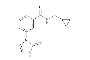 N-(cyclopropylmethyl)-3-(2-keto-4-imidazolin-1-yl)benzamide
