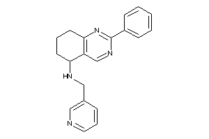 Image of (2-phenyl-5,6,7,8-tetrahydroquinazolin-5-yl)-(3-pyridylmethyl)amine