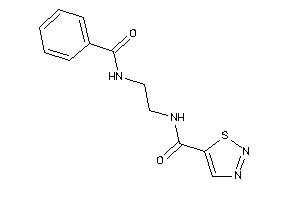 N-(2-benzamidoethyl)thiadiazole-5-carboxamide
