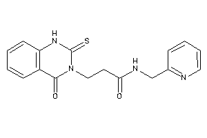 3-(4-keto-2-thioxo-1H-quinazolin-3-yl)-N-(2-pyridylmethyl)propionamide