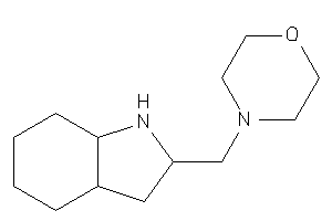 4-(2,3,3a,4,5,6,7,7a-octahydro-1H-indol-2-ylmethyl)morpholine