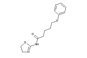 Image of 5-phenoxy-N-(2-thiazolin-2-yl)valeramide