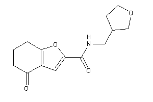 4-keto-N-(tetrahydrofuran-3-ylmethyl)-6,7-dihydro-5H-benzofuran-2-carboxamide