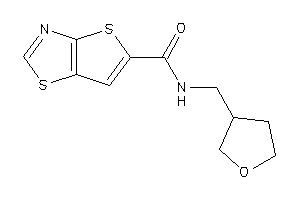Image of N-(tetrahydrofuran-3-ylmethyl)thieno[2,3-d]thiazole-5-carboxamide