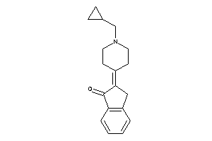 2-[1-(cyclopropylmethyl)-4-piperidylidene]indan-1-one