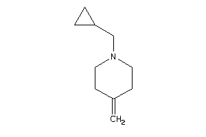 Image of 1-(cyclopropylmethyl)-4-methylene-piperidine