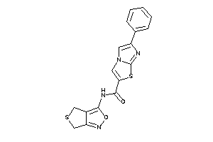 N-(4,6-dihydrothieno[3,4-c]isoxazol-3-yl)-6-phenyl-imidazo[2,1-b]thiazole-2-carboxamide