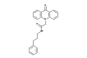 Image of 2-(9-ketoacridin-10-yl)-N-(3-phenylpropyl)acetamide
