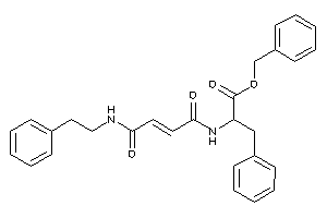 Image of 2-[[4-keto-4-(phenethylamino)but-2-enoyl]amino]-3-phenyl-propionic Acid Benzyl Ester
