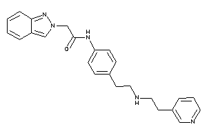 2-indazol-2-yl-N-[4-[2-[2-(3-pyridyl)ethylamino]ethyl]phenyl]acetamide