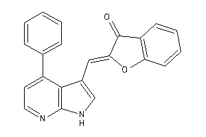 2-[(4-phenyl-1H-pyrrolo[2,3-b]pyridin-3-yl)methylene]coumaran-3-one