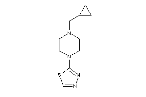 Image of 2-[4-(cyclopropylmethyl)piperazino]-1,3,4-thiadiazole