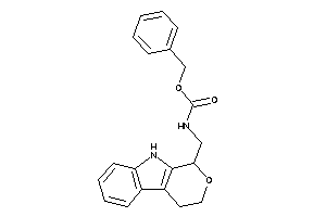 Image of N-(1,3,4,9-tetrahydropyrano[3,4-b]indol-1-ylmethyl)carbamic Acid Benzyl Ester