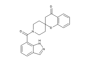 1'-(1H-indazole-7-carbonyl)spiro[chroman-2,4'-piperidine]-4-one