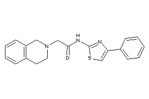 Image of 2-(3,4-dihydro-1H-isoquinolin-2-yl)-N-(4-phenylthiazol-2-yl)acetamide