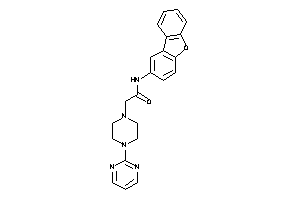 N-dibenzofuran-2-yl-2-[4-(2-pyrimidyl)piperazino]acetamide