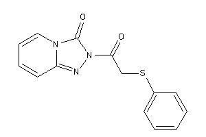 2-[2-(phenylthio)acetyl]-[1,2,4]triazolo[4,3-a]pyridin-3-one
