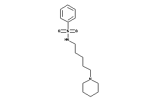 N-(5-piperidinopentyl)benzenesulfonamide