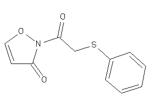 2-[2-(phenylthio)acetyl]-4-isoxazolin-3-one