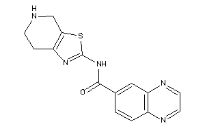 N-(4,5,6,7-tetrahydrothiazolo[5,4-c]pyridin-2-yl)quinoxaline-6-carboxamide