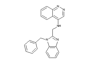 (1-benzylbenzimidazol-2-yl)methyl-cinnolin-4-yl-amine