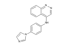 Cinnolin-4-yl-(4-imidazol-1-ylphenyl)amine