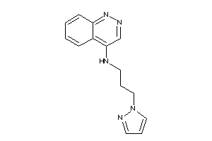 Image of Cinnolin-4-yl(3-pyrazol-1-ylpropyl)amine