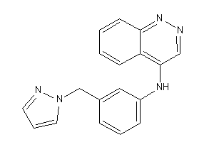 Cinnolin-4-yl-[3-(pyrazol-1-ylmethyl)phenyl]amine