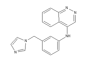 Cinnolin-4-yl-[3-(imidazol-1-ylmethyl)phenyl]amine