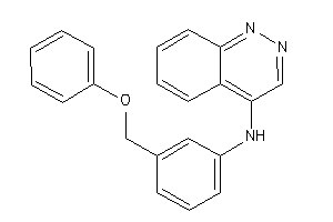 Cinnolin-4-yl-[3-(phenoxymethyl)phenyl]amine